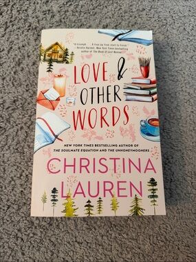 Love & Other Words by Christina Lauren - Pink Cover Novel